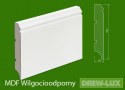 Listwa przypodłogowa MDF biała lakierowana - 100 x 16 PLUS – wilgocioodporna